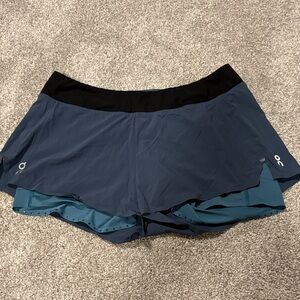 Women’s On Cloud Blue Running Shorts